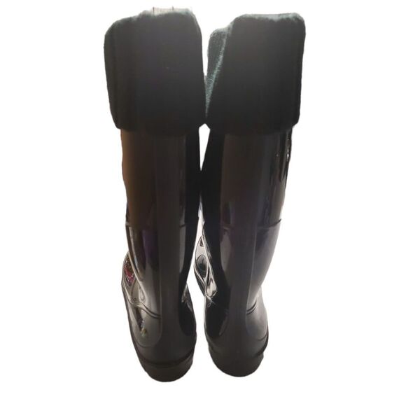 New Kamik Black Kelly Rain Boots Size 9 - Picture 4 of 8